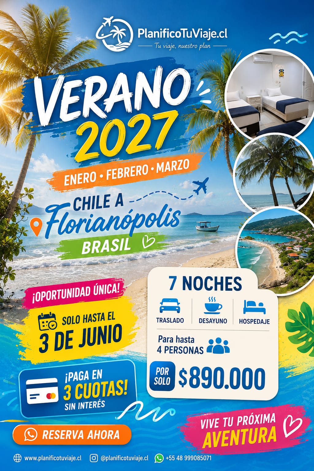 Verano 2027 Florianópolis